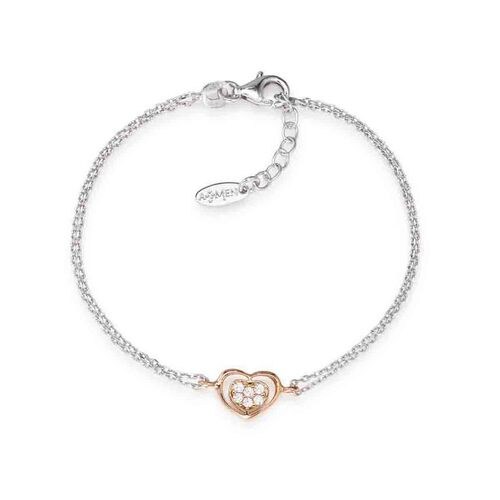 Bracciale con Cuore BR2HBR Amen